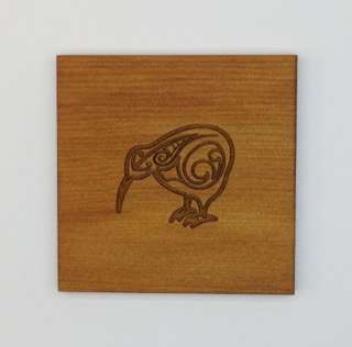 Kiwi Koru Square Coaster