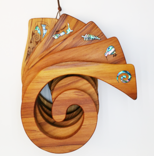 Single Tablemat - Paua Inlay